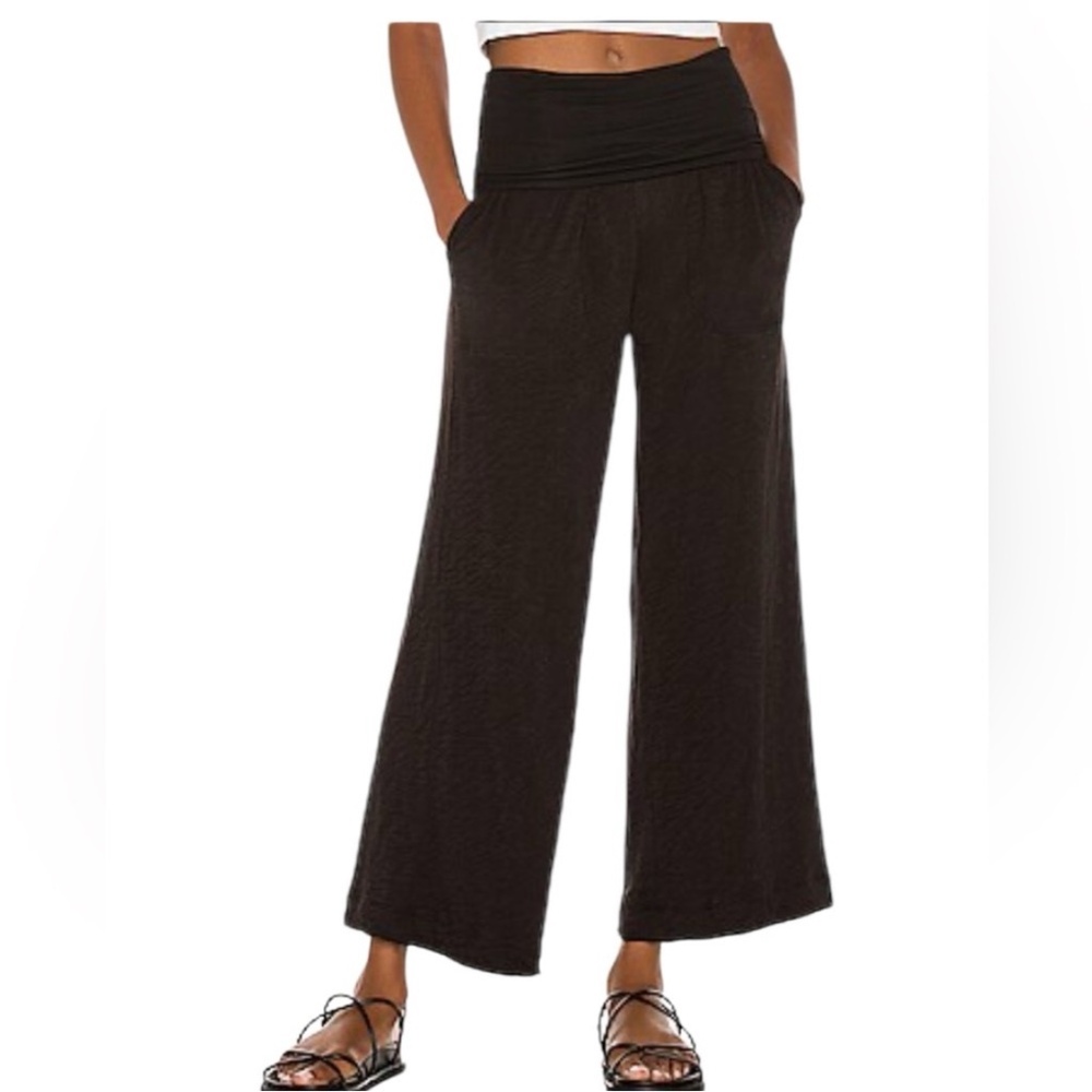 ATM Anthony Thomas Melillo Wide Leg Fold Over Pant Size Medium